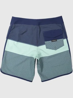 Shop Quiksilver Surfsilk Tijuana 19" Boardshorts Naval Accademy