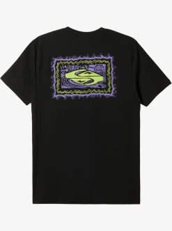 Online Quiksilver Taking Roots T-Shirt Black