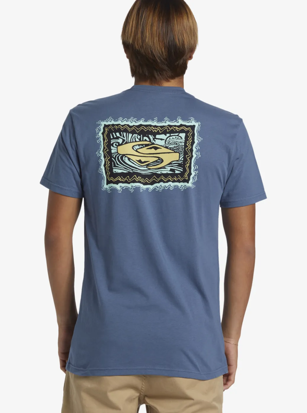 Store Quiksilver Taking Roots T-Shirt Bering Sea