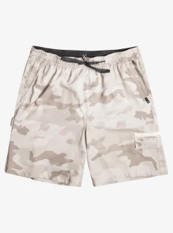 Store Quiksilver Taxer Cargo 18" Amphibian Boardshorts Birch