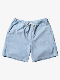 Best Quiksilver Taxer Cord Shorts Celestial Blue