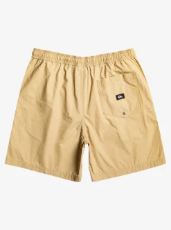 Outlet Quiksilver Taxer Elastic Waist Shorts Plage