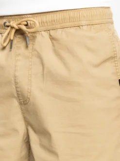 Outlet Quiksilver Taxer Elastic Waist Shorts Plage