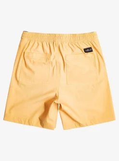 Clearance Quiksilver Taxer Heather 18" Amphibian Boardshorts Mustard