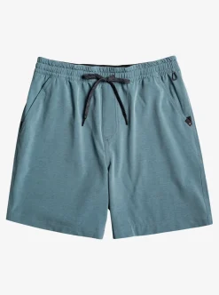 Fashion Quiksilver Taxer Heather 18" Amphibian Boardshorts Bering Sea