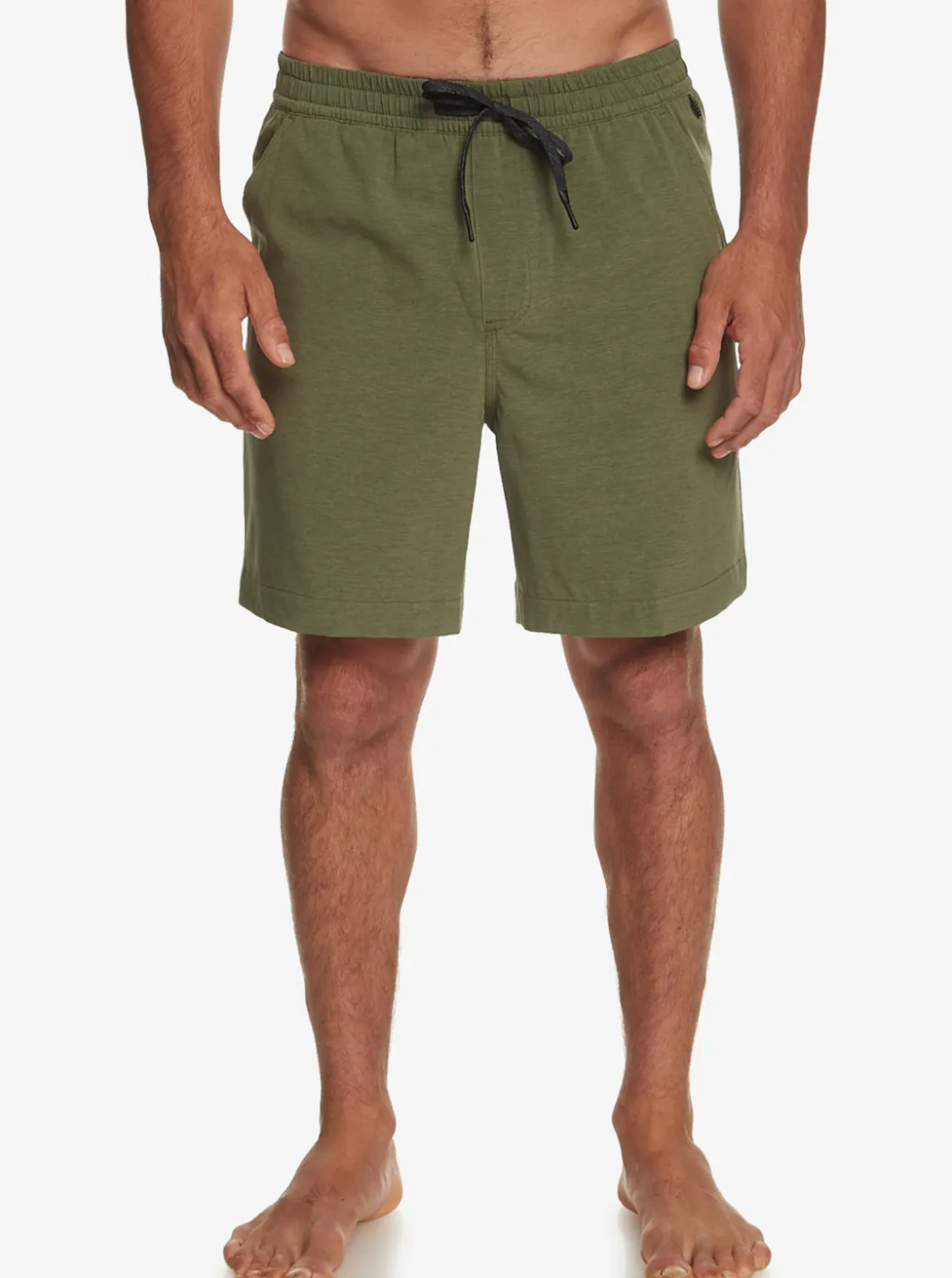 Flash Sale Quiksilver Taxer Heather 18" Amphibian Boardshorts Four Leaf Clover