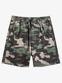 Store Quiksilver Taxer Print 18" Amphibian Boardshorts Tarmac