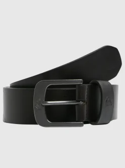 Flash Sale Quiksilver The Everydaily Leather Belt Chocolate