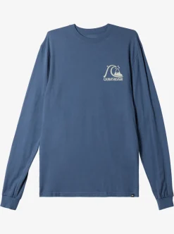 Cheap Quiksilver The Original Long Sleeve T-Shirt Bering Sea