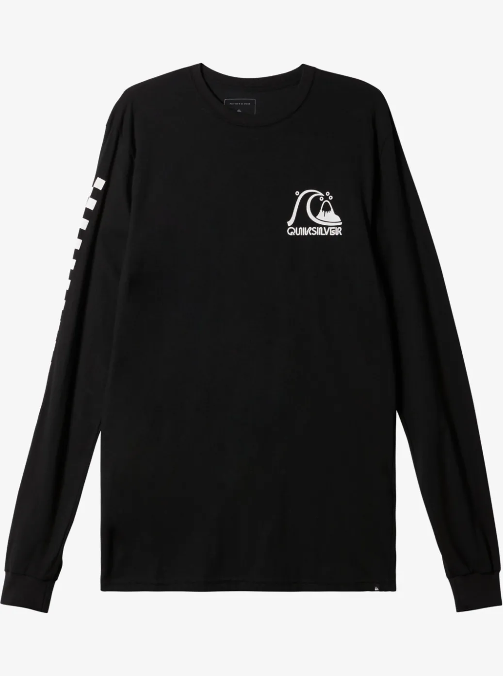 Online Quiksilver The Original Long Sleeve T-Shirt Black