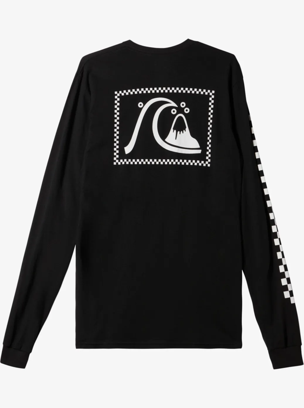 Online Quiksilver The Original Long Sleeve T-Shirt Black
