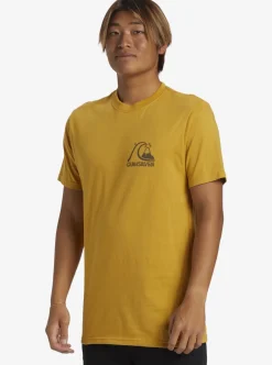 Store Quiksilver The Original T-Shirt Mustard