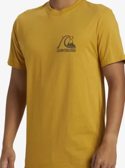 Store Quiksilver The Original T-Shirt Mustard