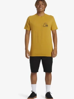 Store Quiksilver The Original T-Shirt Mustard