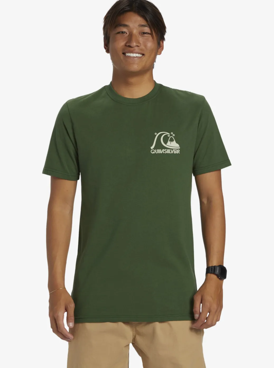 Flash Sale Quiksilver The Original T-Shirt Greener Pastures