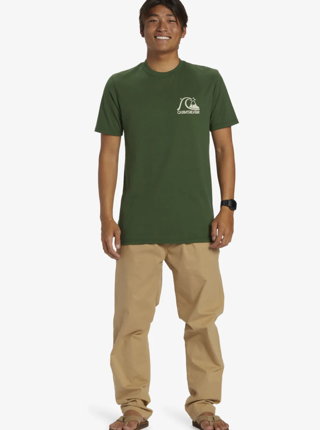 Flash Sale Quiksilver The Original T-Shirt Greener Pastures