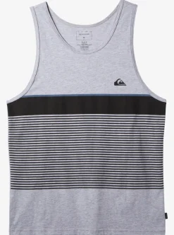 Store Quiksilver Tijuana Stripe Tank Top Athletic Heather
