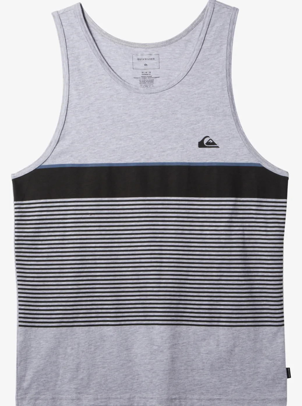 Store Quiksilver Tijuana Stripe Tank Top Athletic Heather