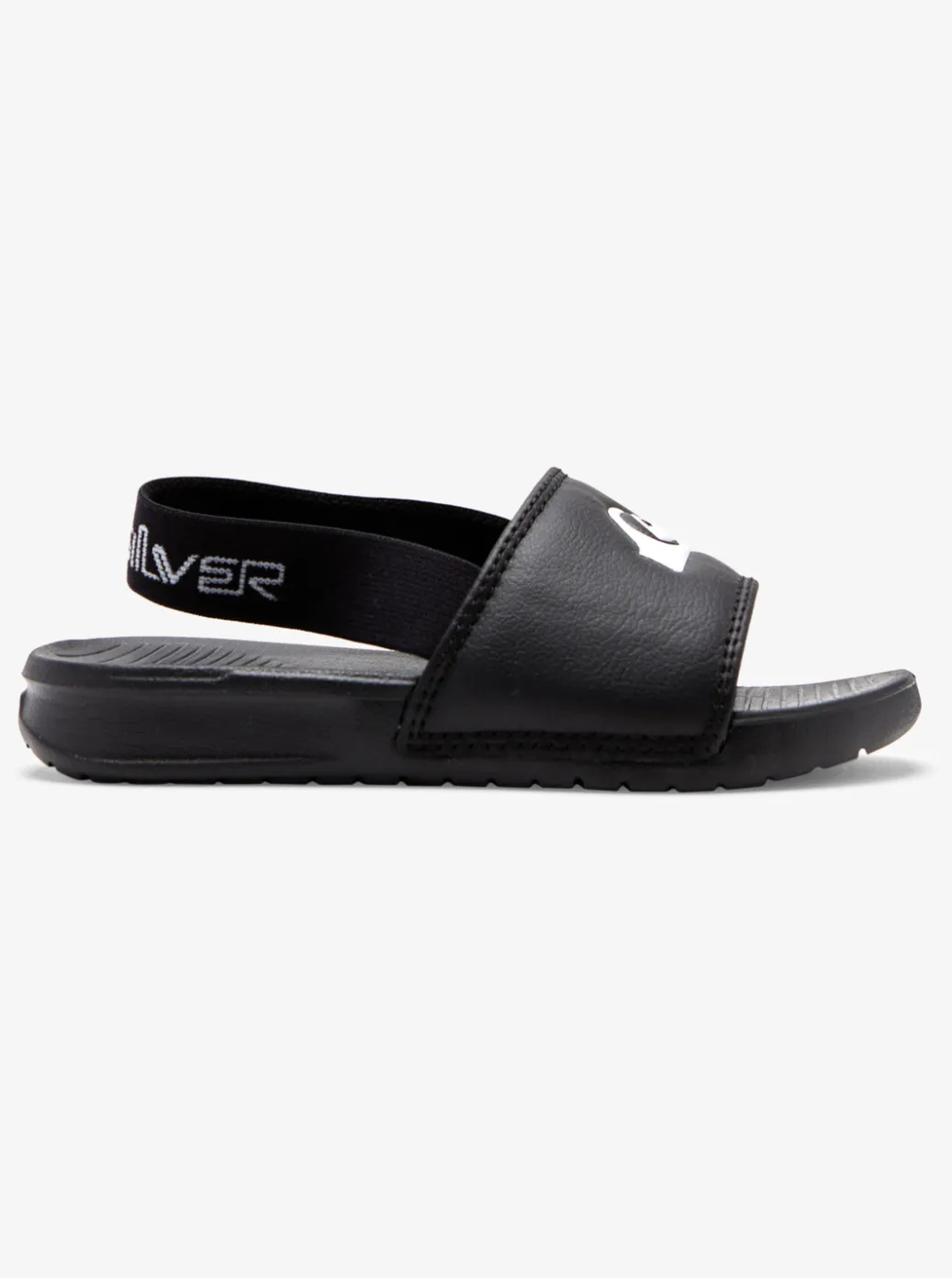 Hot Quiksilver Toddler'S Bright Coast Strapped Sandals Black/White/Black