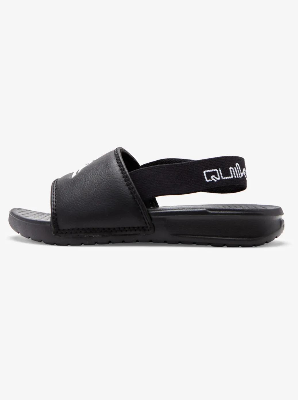 Hot Quiksilver Toddler'S Bright Coast Strapped Sandals Black/White/Black