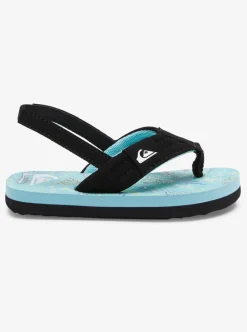 Best Quiksilver Toddler'S Molokai Layback Sandals Blue/Blue/Green