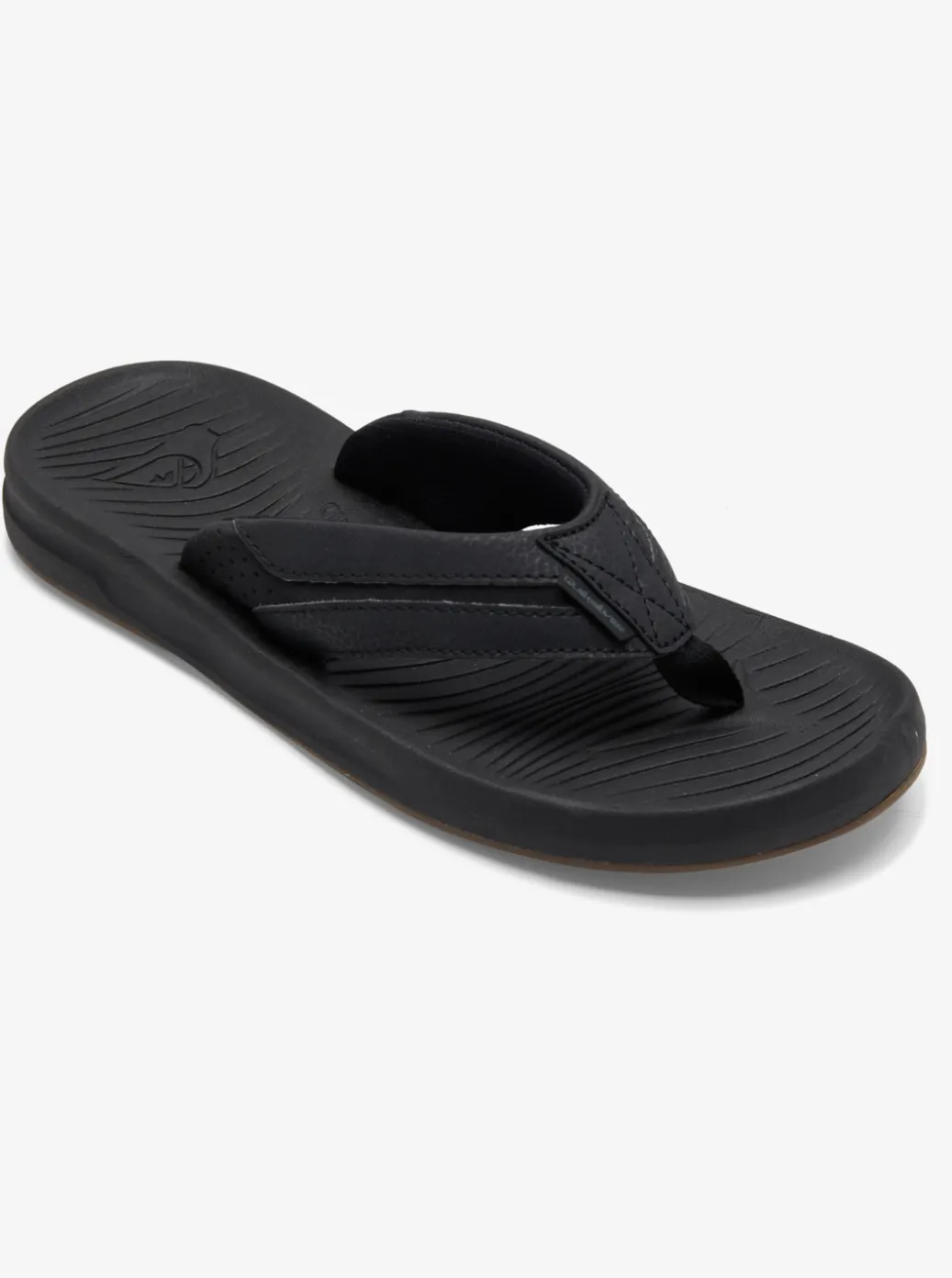 Discount Quiksilver Travel Oasis Sandals Black/Black/Brown