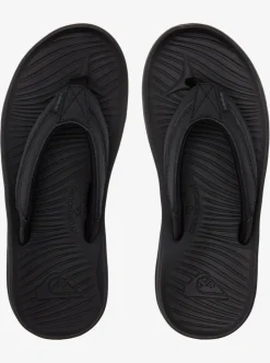 Discount Quiksilver Travel Oasis Sandals Black/Black/Brown