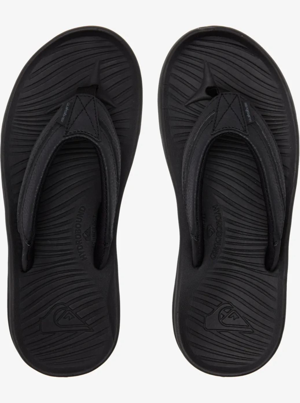 Discount Quiksilver Travel Oasis Sandals Black/Black/Brown