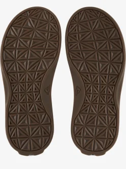 Discount Quiksilver Travel Oasis Sandals Black/Black/Brown