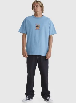 Online Quiksilver Trident T-Shirt Adriatic Blue