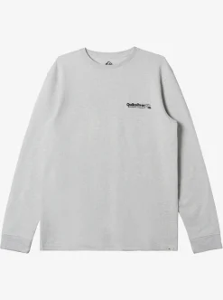 Outlet Quiksilver Triple Up Thermal Mth T-Shirt Athletic Heather