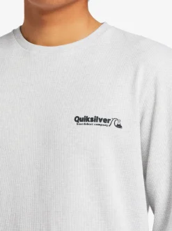 Outlet Quiksilver Triple Up Thermal Mth T-Shirt Athletic Heather
