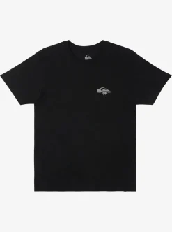 New Quiksilver Tuned Up T-Shirt Black
