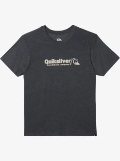 Online Quiksilver Twinnies Mod T-Shirt Charcoal Heather