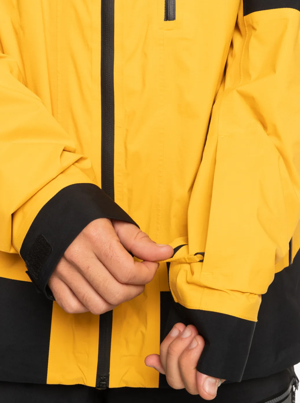 Shop Quiksilver Ultralight Gore-Tex® Technical Snow Jacket Mineral Yellow