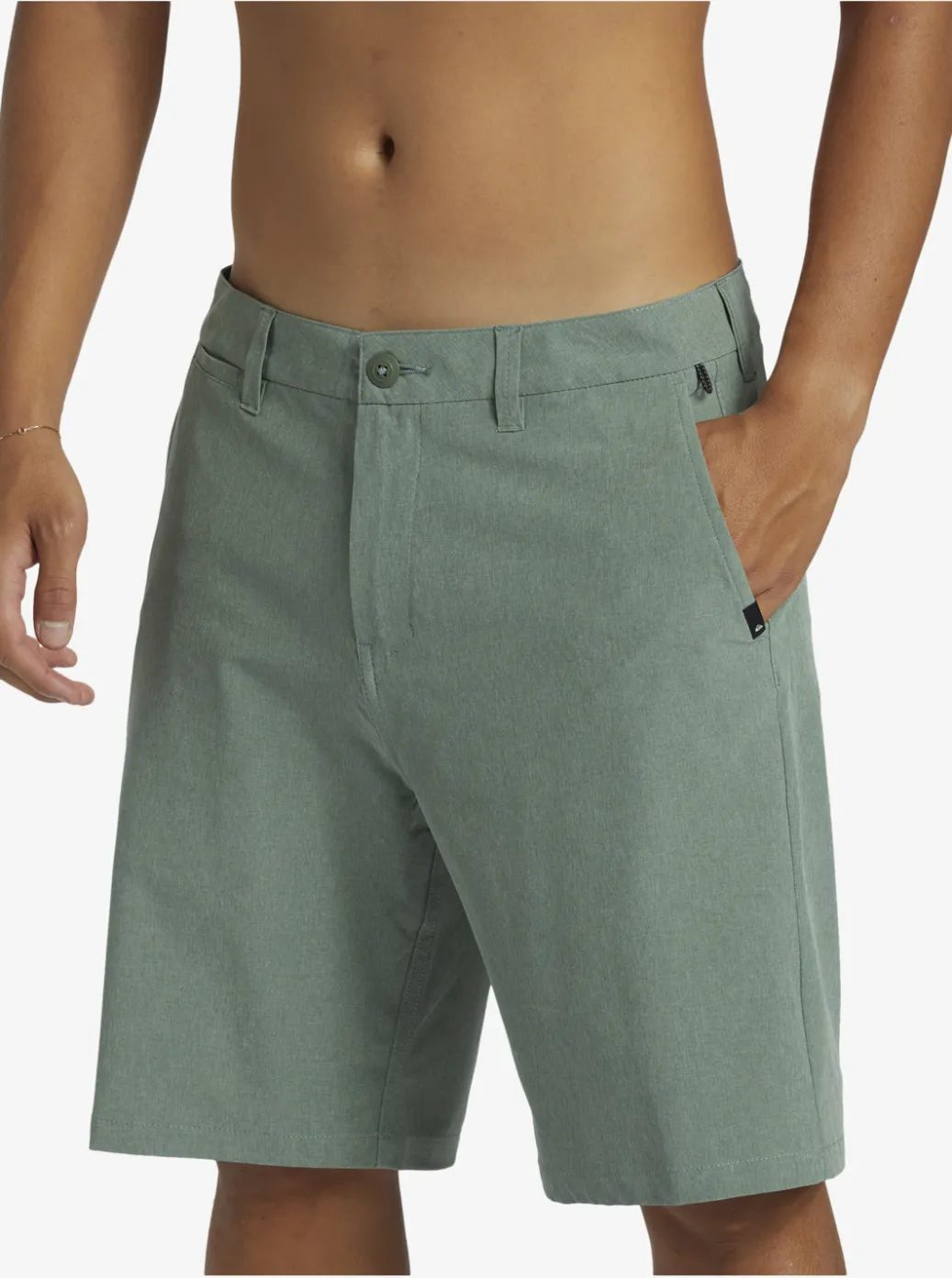 Cheap Quiksilver Union Heather 20" Amphibian Boardshorts For Young Men Laurel Wreath