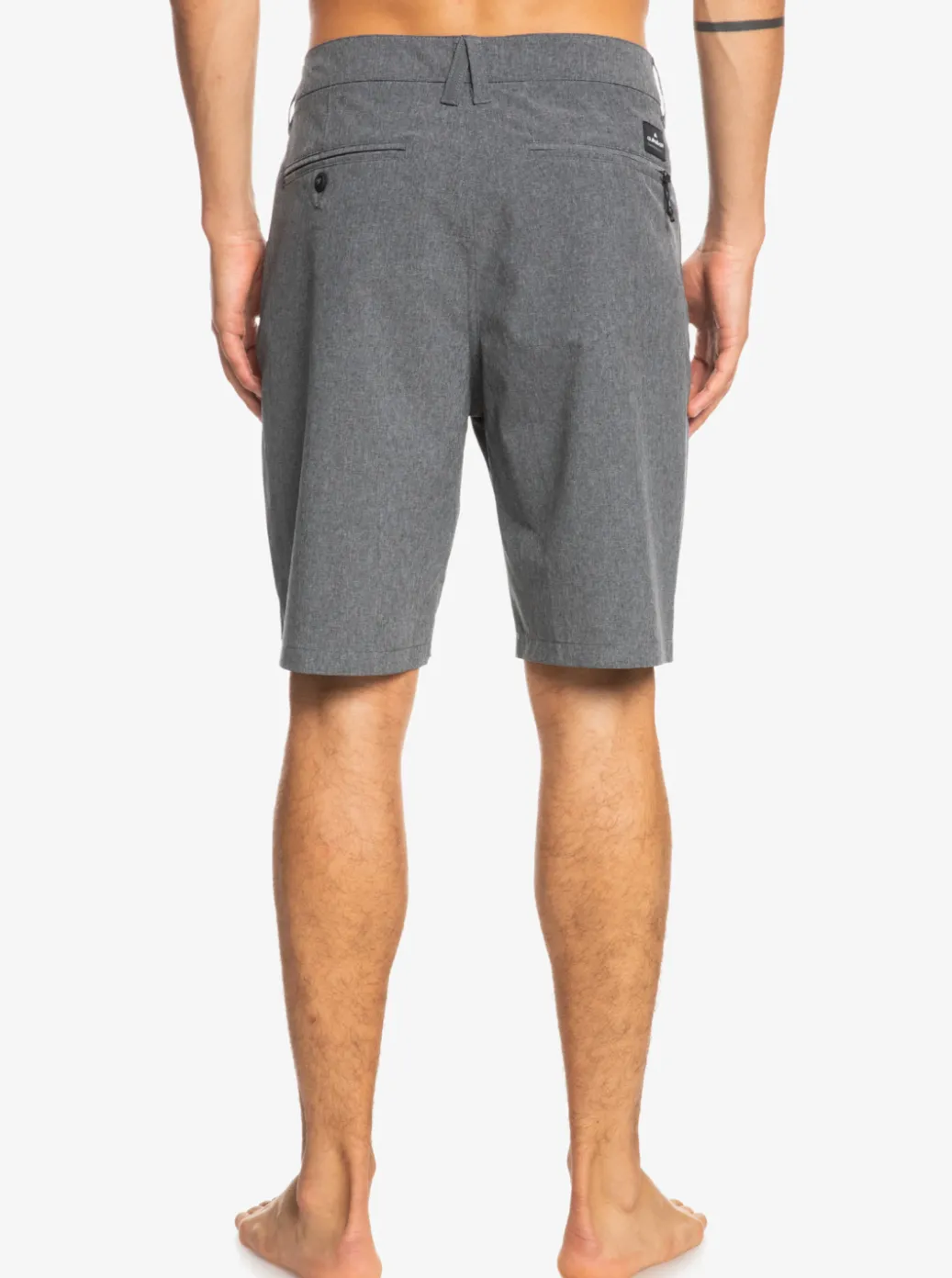 Fashion Quiksilver Union Heather 20" Amphibian Boardshorts For Young Men Black