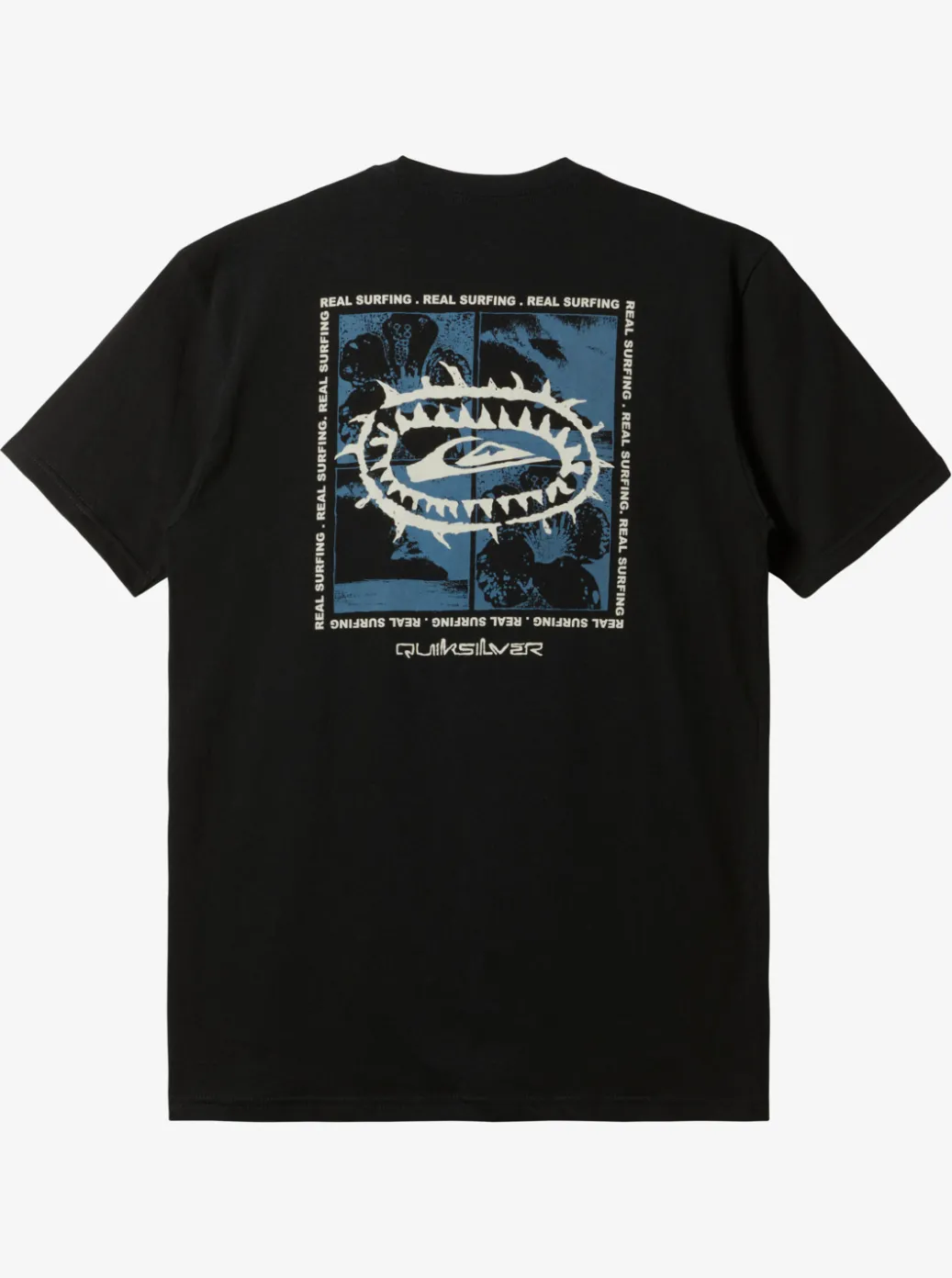 Shop Quiksilver Urban Surfin T-Shirt Black