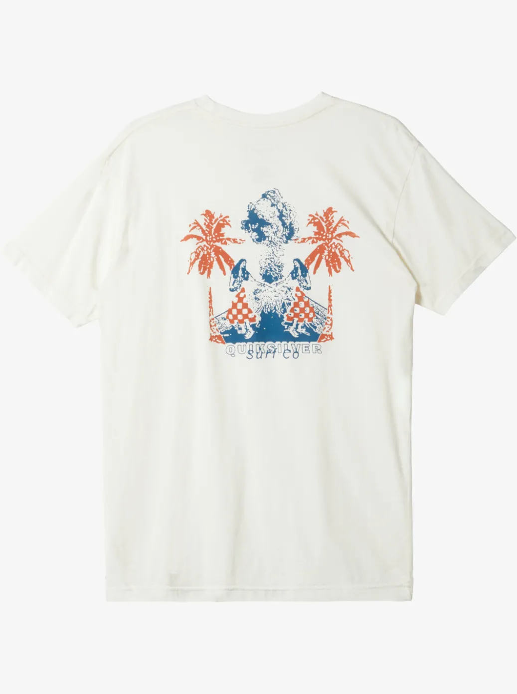 Flash Sale Quiksilver Urban Volcano T-Shirt Antique White