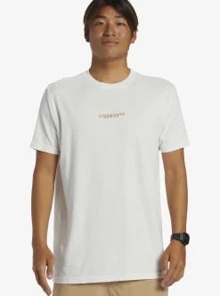 Flash Sale Quiksilver Urban Volcano T-Shirt Antique White