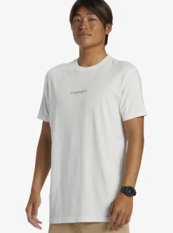 Flash Sale Quiksilver Urban Volcano T-Shirt Antique White