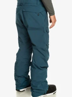 Hot Quiksilver Utility Shell Snow Pants Majolica Blue