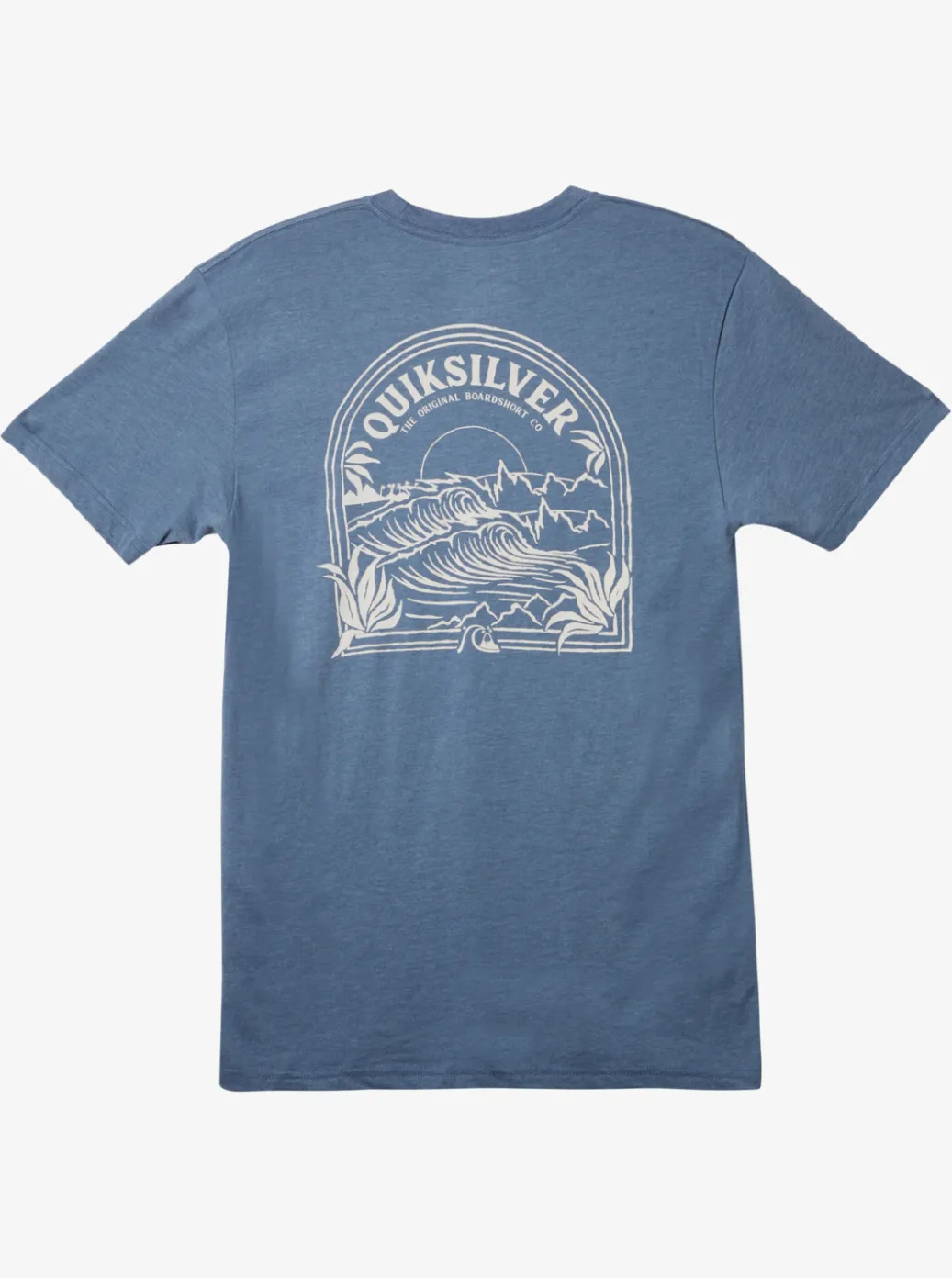 Best Sale Quiksilver Valley Of Dreams T-Shirt Bering Sea Heather