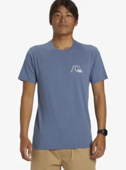 Best Sale Quiksilver Valley Of Dreams T-Shirt Bering Sea Heather
