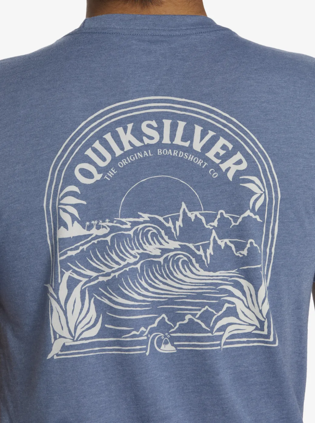 Best Sale Quiksilver Valley Of Dreams T-Shirt Bering Sea Heather