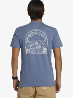 Best Sale Quiksilver Valley Of Dreams T-Shirt Bering Sea Heather
