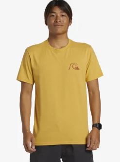 Best Sale Quiksilver Valley Of Dreams T-Shirt Bright Gold Heather