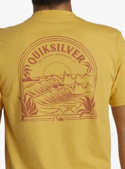 Best Sale Quiksilver Valley Of Dreams T-Shirt Bright Gold Heather