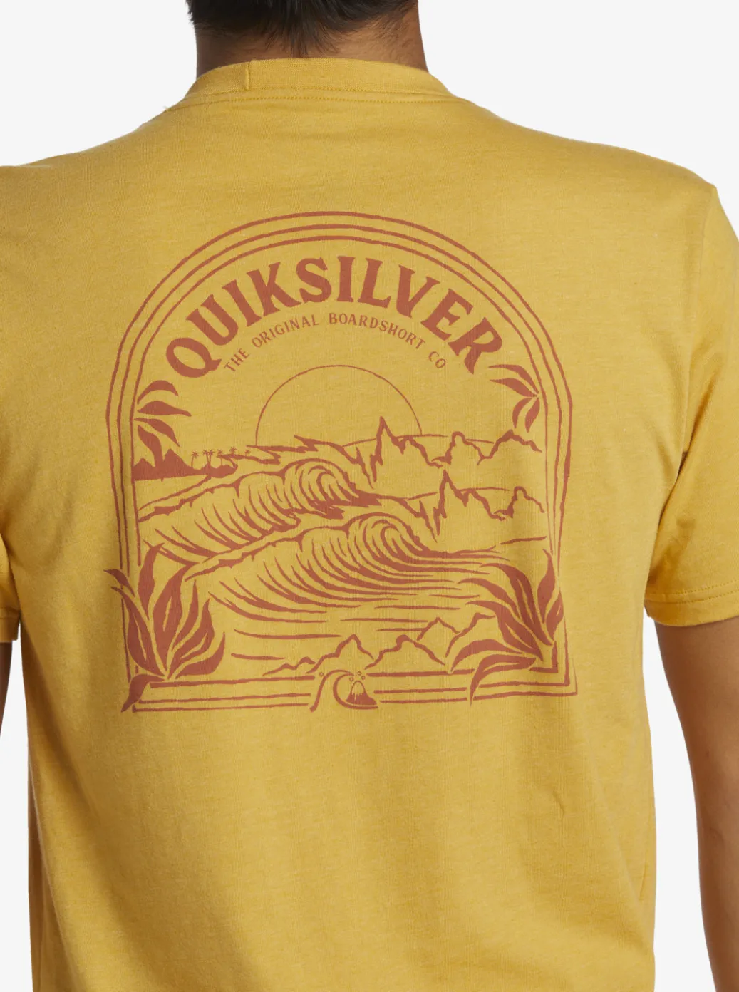 Best Sale Quiksilver Valley Of Dreams T-Shirt Bright Gold Heather