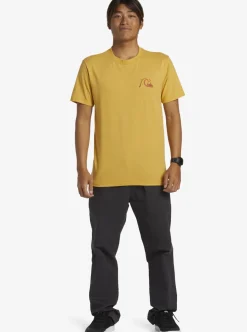 Best Sale Quiksilver Valley Of Dreams T-Shirt Bright Gold Heather